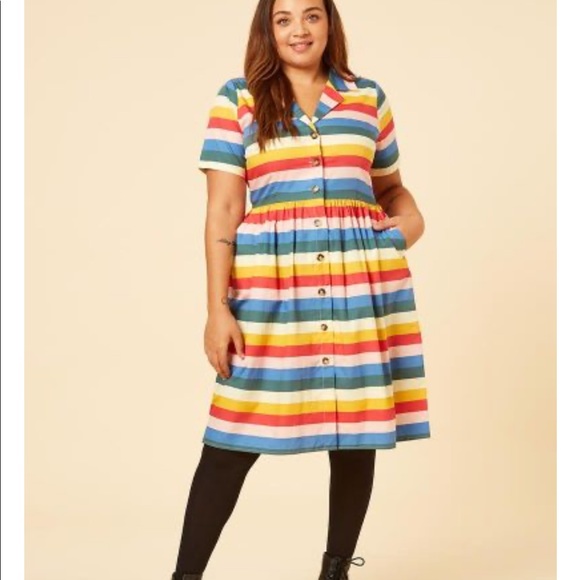 Joanie Clothing Dresses & Skirts - Joanie Clothing rainbow dress